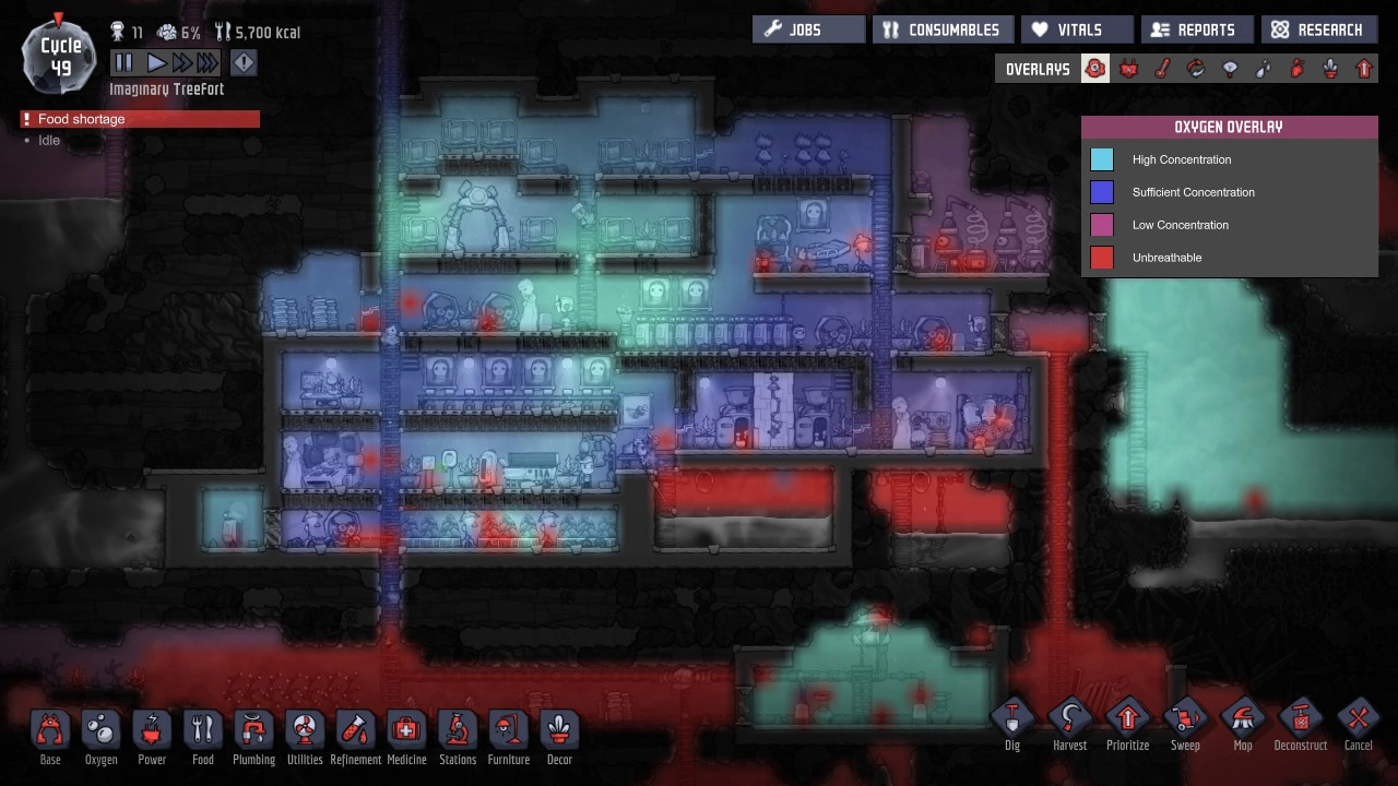 Скриншот Oxygen Not Included 5